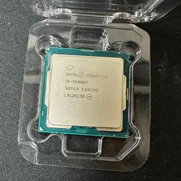 Intel CPU Core i9-9900KF 箱 取説付 動作確認済