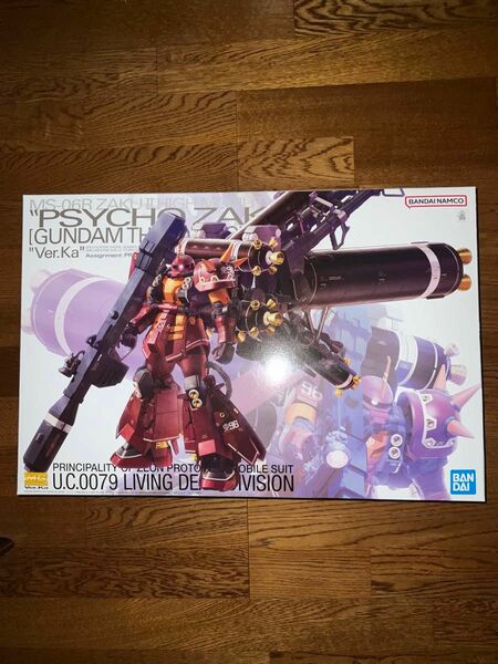 新品 未開封 MG 1/100 高機動型ザク サイコ・ザク サンダーボルト版 Ver.Ka PSYCHO ZAKU