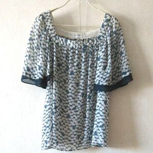 シフォン トップス ブラウス シャツ チュニック