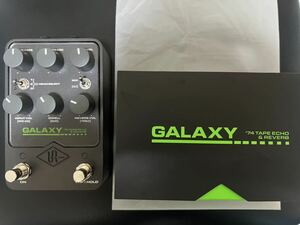 UNIVERSAL AUDIO UAFX Galaxy/74 Tape Echo ＆ Reverb テープ エコー