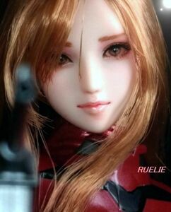 ●RUELIE●1/6カスタムドールヘッド●MR-S『ビター』※首穴5mm程に拡張済み クールガール オビツ01ヘッド