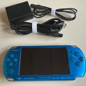 PSP-3000本体 ジャンク品 ブルー