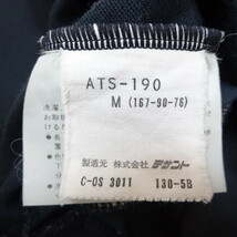 美品 80s vintage adidas track jersey ビンテージ アディダス トラックジャージ 黒x赤灰ライン M デサント_画像5