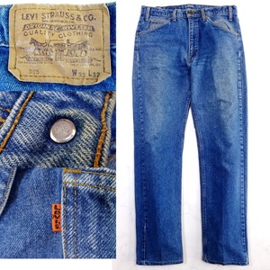 90s Levi's 505 DENIM JEANS リーバイス 505 デニム ジーンズ W33 オレンジタブ 釦裏698 MADE IN USA