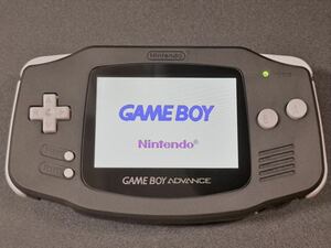  Game Boy Advance GBA Nintendo nintendo черный IPS жидкокристаллический рабочее состояние подтверждено 