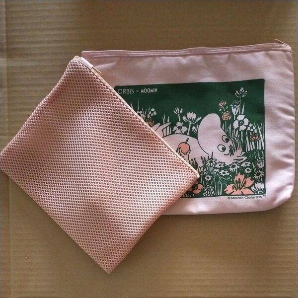 ORBIS×MOOMIN ポーチ2個