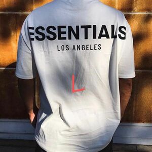 ESSENTIALS ホワイト Tシャツ 半袖 エッセンシャルズ ホワイトL