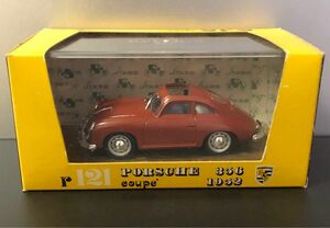 BRUMM 121 PORSCHE356 coupe (berlina tetto aperto) 