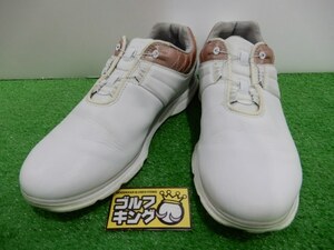 GK緑★ 899 【中古シューズ】★フットジョイ★レディースプロ★エスエル BOA 【98142】 ★24cm★スパイクレス★お値打ち★