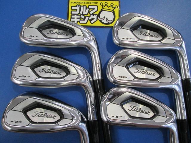タイトリスト AP3 718 5~P 6本☆モーダス3 105 S|男性右きき用 タイトリスト AP3 718 5~P 6本☆モーダス3 105 S|男性右きき用