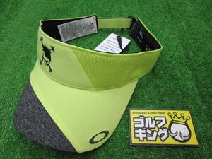 GK尾張旭◇ 142 【値下げ】オークリー FOS901405 スカルハイブリッドバイザー 23.0◆70A/Fグリーン◆頭周り約58センチ◆現品限り！！◆