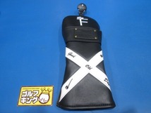 GK鈴鹿☆ 新品457 【ＦＷ用】SHERIFF（シェリフ）★フェアウェイウッド用 ヘッドカバー★クラシックシリーズ★SFC-017(FW)★ブラック★_画像1