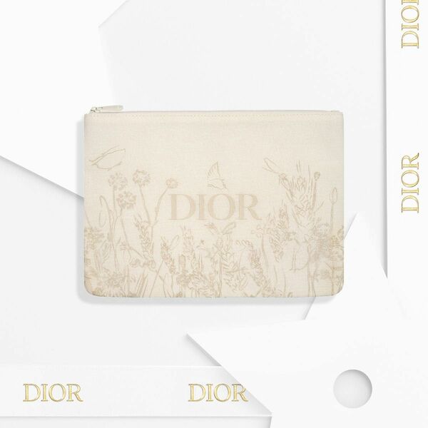 ◆非売品◆在庫1つのみ Dior ノベルティ フラワー ポーチ