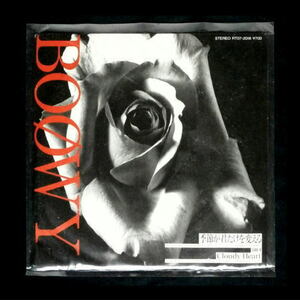 美品◆BOOWY◆１９８７年 7thシングル「季節が君だけを変える」7インチレコード◆ボウイ/氷室京介・布袋寅泰・松井恒松・高橋まこと