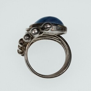 ヴィンテージ バロックパールデザイン シルバーリング 指輪 SILVER 真珠の画像3