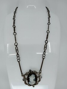  antique jewelry tourmaline cameo necklace 