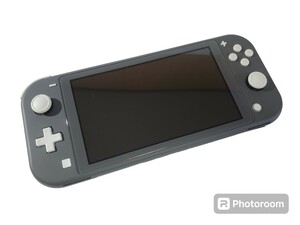 任天堂 Nintendo Switch Lite スイッチライト HDH-001 グレー 本体のみ 動作確認後初期化済【Ver.18.0.1】中古品 ★ara-10