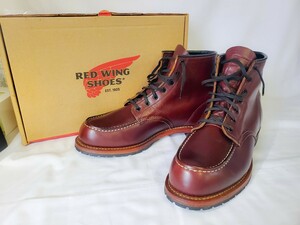  records out of production rare superior article * rare size 9.5D* Red Wing Beck man moktu black cherry -9010 27.5cm box have *ara-150