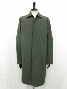 定価77.000円 未使用【モンテドーロ MONTEDORO】63M012 M9322 720 パッカブル ステンカラーコート (メンズ) 52 カーキ系 ■17SLJ0419■