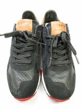 未使用 【ディアドラ ヘリテージ diadora HERITAGE】 161308-C6370 スエード スニーカー 靴 (メンズ) size26.5 ブラック ■15MZA5439■_画像2