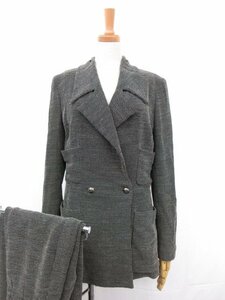 97A Vintage beautiful goods [ Chanel btikCHANEL]P09169V05785 jacket × wide pants setup suit ( lady's )38#17LN5229