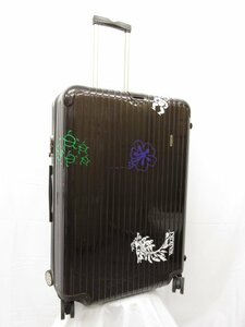 【リモワ RIMOWA】 サルサデラックス SALSA DELUXE 4輪 104L キャリーケース スーツケース TSAロック 8727720900502 ブラウン系■5SC0312■