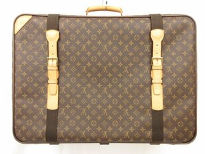 美品【ルイヴィトン LOUIS VUITTON】 M23350 モノグラム サテライト70 スーツケース トランク (メンズ/レディース) ブラウン ■5SC0298■