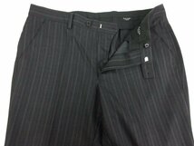 美品 【ポールスミスロンドン Paul Smith LONDON】 ゼニア生地 2ボタン スーツ (メンズ) XL グレー系 ストライプ MK.20300 ■27RMS8690_画像5