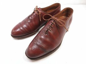 [ Tricker's TRICKER'S× St. James ] hole cut medali on shoes shoes ( men's ) 4.5 red ..... Brown #30MZA5425#