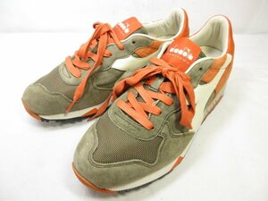 未使用 【ディアドラ ヘリテージ diadora HERITAGE】 161885-70431 スエード スニーカー (メンズ) size27.5 ブラウンベージュ ■15MZA5437