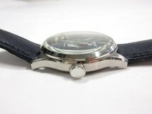 美品 【シチズン CITIZEN】 8200・S124573 オートマ 自動巻き 腕時計 ウォッチ (メンズ) アナログ ネイビー×シルバー ■3CC1086■_画像3