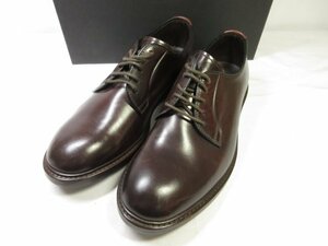 定価80.000円 未使用【OFFICINA SLOWEAR スローウエア】 13A085 SW217 130 ダービー シューズ 外羽根 靴 (メンズ) size42 濃茶■30SLZ095■