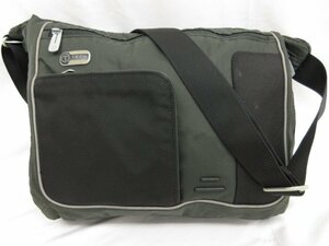 【TUMI トゥミ T-TECH】 5770GP ナイロン ショルダーバッグ 斜めがけ (メンズ) カーキ×ブラック ■5MG2555■