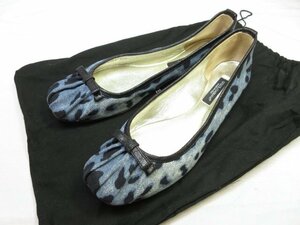  очень красивый товар [ Dolce & Gabbana DOLCE&GABBANA] туфли-лодочки плоская обувь обувь ( женский ) size35.5 голубой × черный #30LZ4508