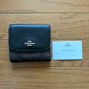 訳あり　COACH コーチ 三つ折り財布　