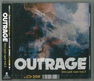 Outrage ／ live and rare vol.2　未開封ＣＤ　　検～ thrash doom shellshock Jurassic jade united sabbat