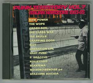 V.A／Punk Territory Vol. 7 Italian Hardcore 1983-85　輸入盤ＣＤ　raw power　他　　検 discharge chaos u.k exploited disorder crass