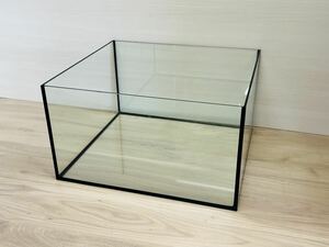 数量限定　500ｘ450ｘ280㎜　水槽　ブラック 未使用品　金魚　メダカ　エビ　川魚　水棲カメ　テラリム　水草育成　両生類　爬虫類飼育に　