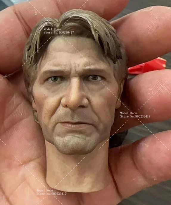 Universal 1/6 Action Figure Mature Harrison Generic Custom Replacement Head PVC Male Body 1:6 Scale 12 Inch Fit H302, doll, Character Doll, Custom Doll, others