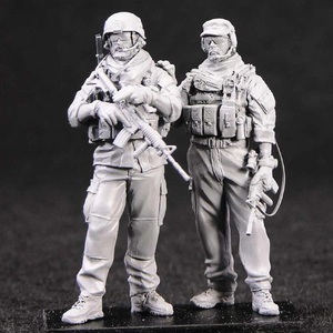 1/35 特殊部隊 チーム 樹脂 模型 セット リーダー チーム 樹脂 模型 未塗装 未組み立て レジン フィギュア 1/35 H285