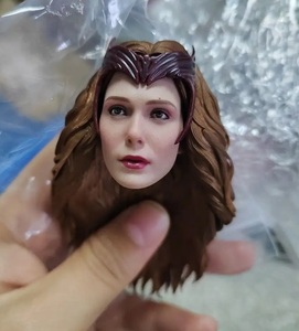 Art hand Auction ★ 1/6 Universal Action Figure Replacement Head Female Queen Super Heroine Custom Head ★ Twitch 1:6 Female Body 12 inch H367, doll, Character Doll, Custom Doll, others