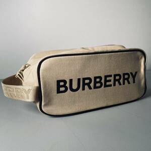 1 иен ~[ не использовался товар ] Burberry BURBERRY ручная сумочка клатч ручная сумочка портфель мужской женский 