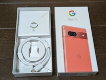 Google Pixel 7a 本体★Coral コーラル オレンジ★128GB SIMフリー★5G Androidスマートフォン グーグルピクセル スマホ★送料無料_画像4