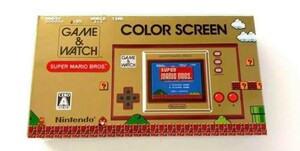 新品未開封 GAME&WATCH ゲームアンドウォッチ スーパーマリオブラザーズ 35周年限定品 任天堂 Nintendo