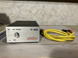 ortofon　T-20　MC昇圧トランス です。