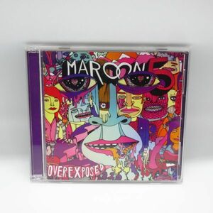 美品 動作品 帯付き DVD付 初回限定盤 『Maroon 5/Overexposed～Deluxe Edition』UICA-9033 国内盤帯付,歌詞対訳付 アルバム CD /Y513-5