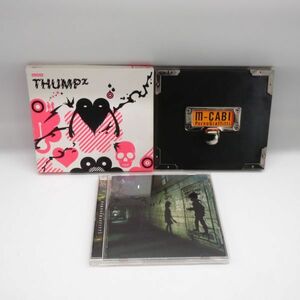 美品 動作品 ポルノグラフィティ CD アルバム 3枚セット◆初回限定盤 THUMP m-CABI 2枚組 あなたがここにいたら/Y520-2