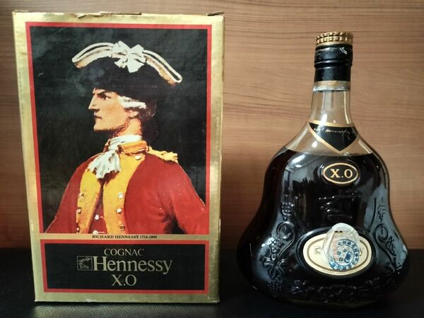 コニャック ヘネシー XO COGNAC Hennessy XO 古酒 金キャップ　グリーンボトル