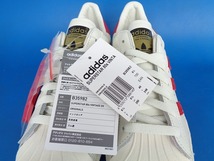 13798■新品 箱付き 14年製 adidas SUPERSTAR 80s VINTAGE DX アディダス スーパースター ビンテージ デラックス 白 赤 金ベロ 25 B35982_画像5