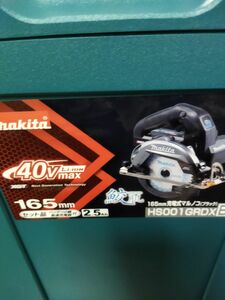 新品未使用　マキタ　HS001GZB 充電式マルノコ makita ケースつき